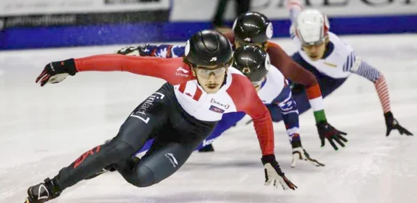 Short Track Speed Skating in French Patinage de vitesse sur piste courte en français 1 Short Track Speed Skating