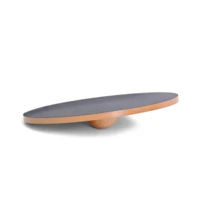 deluxe wooden wobble board
