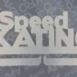 Speed Skater Medal Hanger