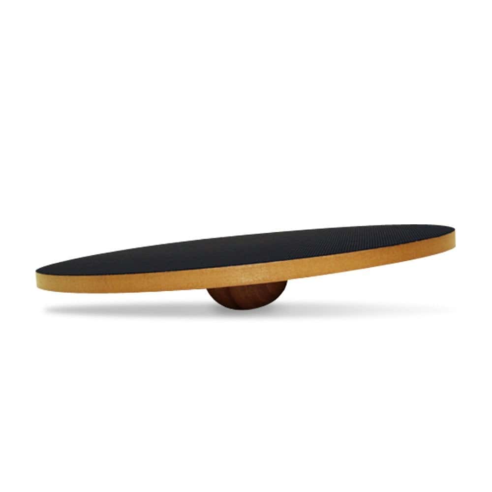 DELUXE WOODEN WOBBLE BOARD