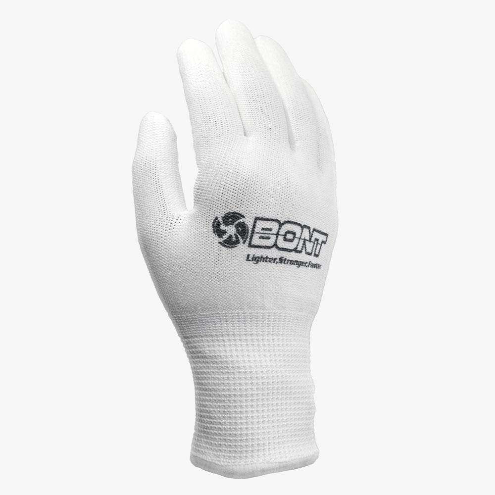 Speed Skating Gloves White