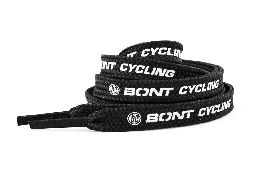 bont waxed laces black