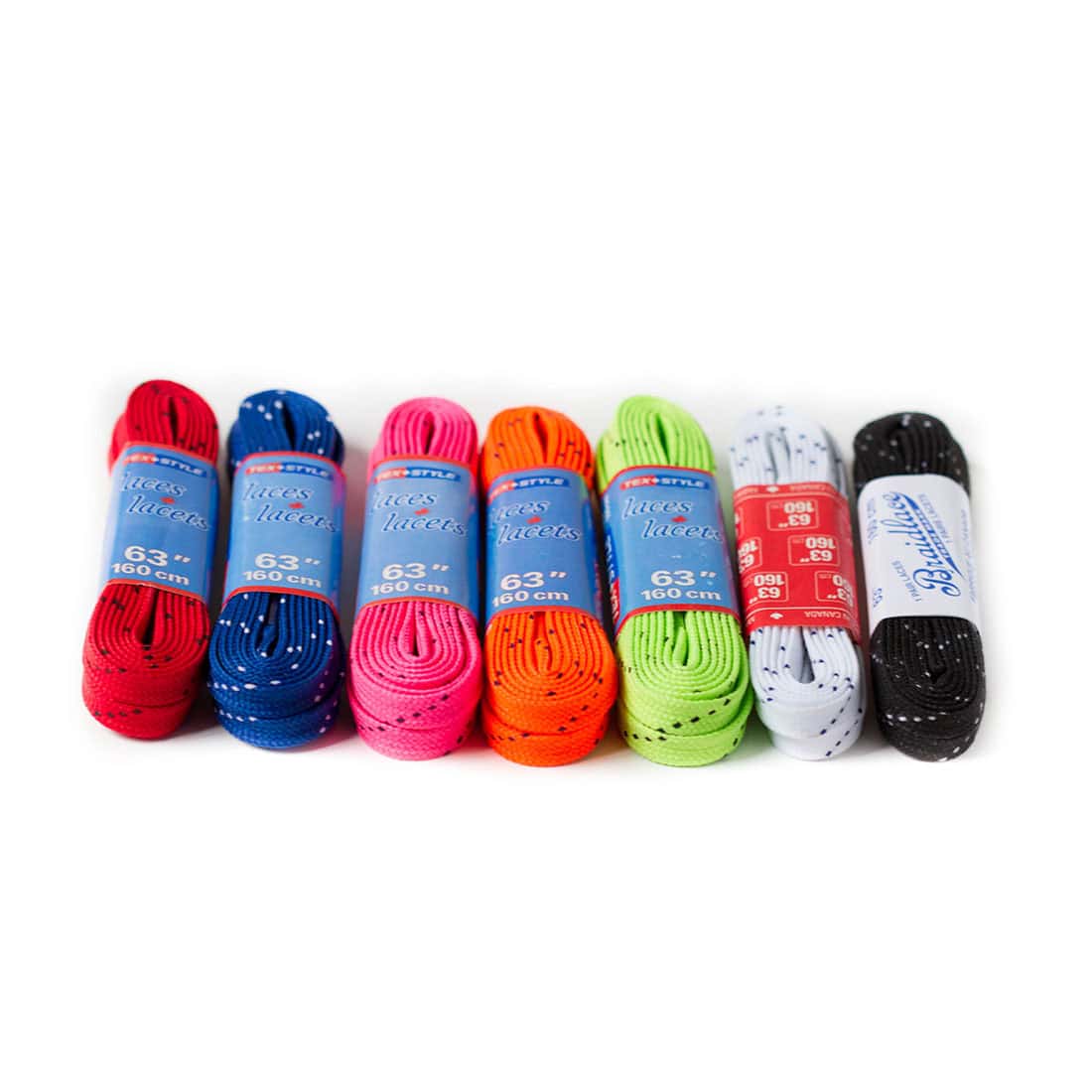 Lacets de patins cirés