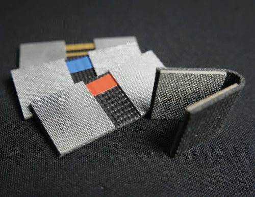 Diamant pliant à deux faces