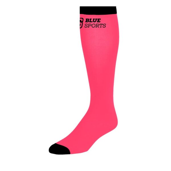 Chaussettes de patinage roses