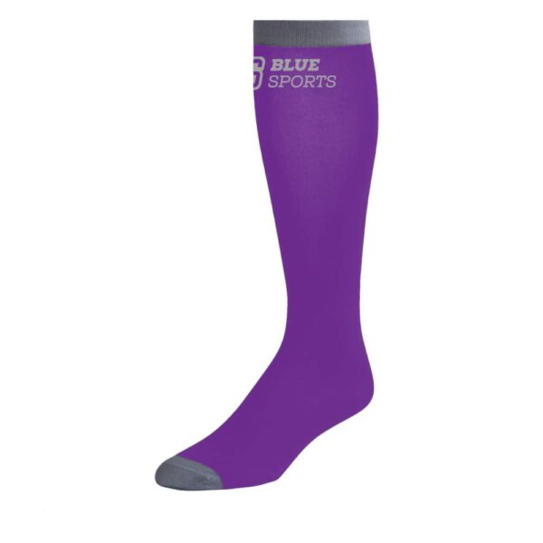 Chaussettes de patinage violettes