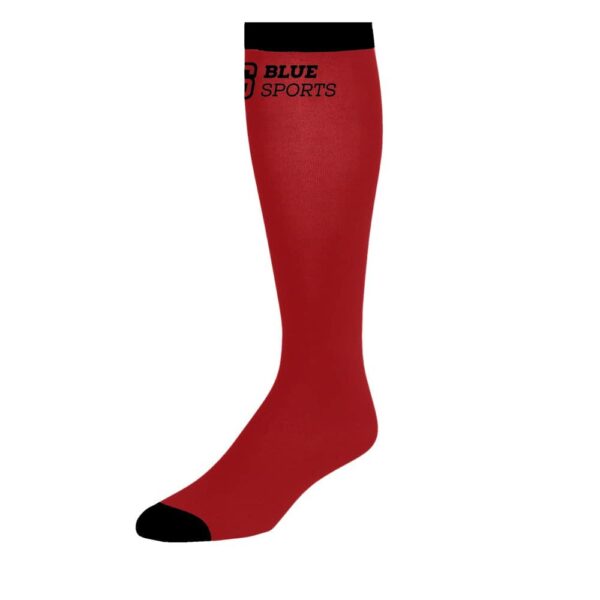 PRO-SKIN-chaussettes de patinage Coolmax-Rouge-900253.