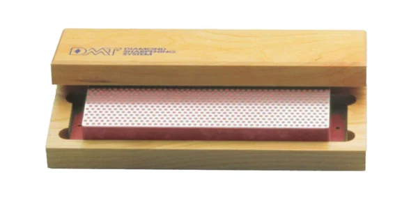 DMT 8" Diamond Sharpening Stone with Wooden Box