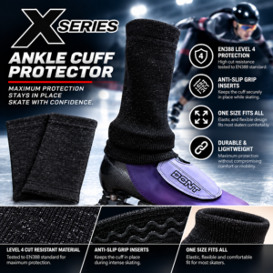 Cut-Resistant Ankle Cuff Black